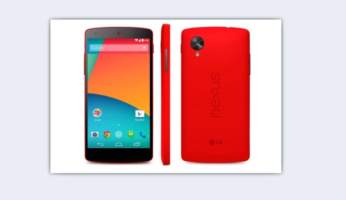New arrival: Google Nexus 5 red 9